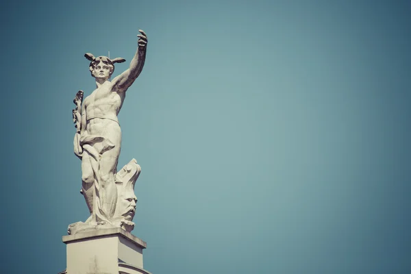 LJUBLJANA, SLOVENIA - СЕНТЯБРЬ 24, 2016: Mercury, the Roman God — стоковое фото