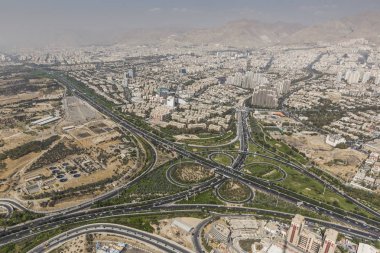 Görünüm Azadi Tower - Iran Tahran