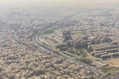 Tahran, Iran - 05 Ekim 2016: T Milad kulede görünümünden