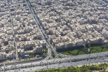 Tahran, Iran - 05 Ekim 2016: T Milad kulede görünümünden