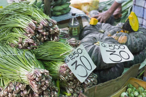 Varie verdure in negozio di verdure, Sri Lanka — Foto Stock
