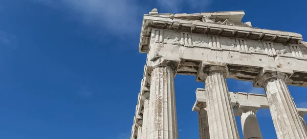 Athene - Griekenland - September 21,2016: tempel van de Parthenon op de Ac — Stockfoto