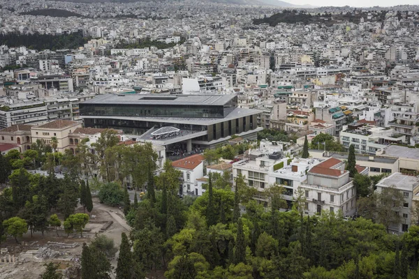 ATENAS - GRECIA - SEPTIEMBRE 21,2016: Nuevo museo de la Acrópolis, Atenas — Foto de Stock