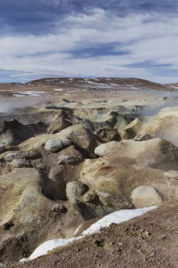 (Jeotermal alan) Şofben Sol de Manana Eduardo Avaroa Nationa