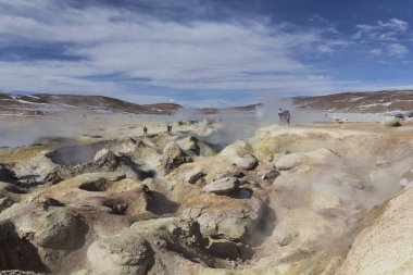 (Jeotermal alan) Şofben Sol de Manana Eduardo Avaroa Nationa