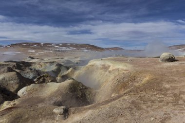 (Jeotermal alan) Şofben Sol de Manana Eduardo Avaroa Nationa