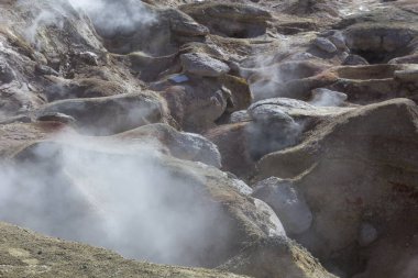 (Jeotermal alan) Şofben Sol de Manana Eduardo Avaroa Nationa