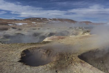 (Jeotermal alan) Şofben Sol de Manana Eduardo Avaroa Nationa