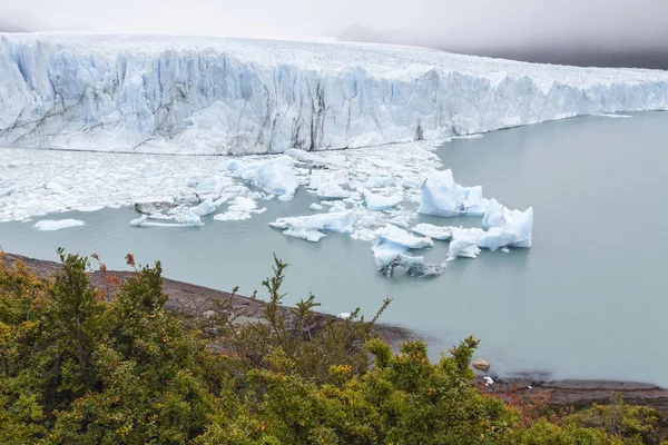 Glaciar Perito Moreno, Parque Nacional Los Glasyares, Patagônia, A — Fotografia de Stock