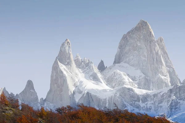 Φθινόπωρο στην Fitz Roy Moutain, Παταγονία, El Chalten - Αργεντινή — Φωτογραφία Αρχείου