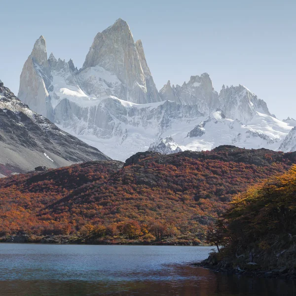Hösten i Fitz Roy Moutain, Patagonia, El Chalten - Argentina — Stockfoto