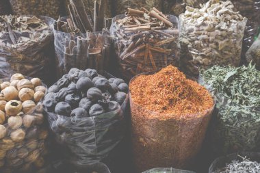 Dubai baharat Çarşısı veya eski Çarşısı Duba içinde geleneksel bir pazardır