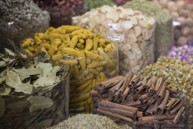 Dubai baharat Çarşısı veya eski Çarşısı Duba içinde geleneksel bir pazardır