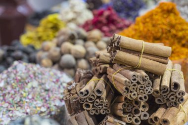 Dubai baharat Çarşısı veya eski Çarşısı Duba içinde geleneksel bir pazardır