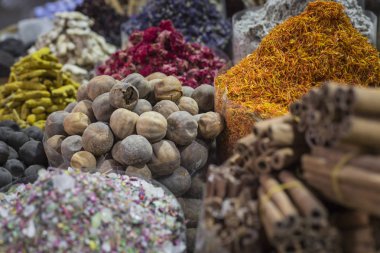 Dubai baharat Çarşısı veya eski Çarşısı Duba içinde geleneksel bir pazardır