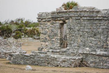 Antik Maya mimari ve Tulum, Meksika içinde bulunan kalıntılar