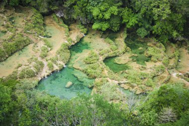 Semuc Champey, Lanquin, Guatemala, Orta Amerika