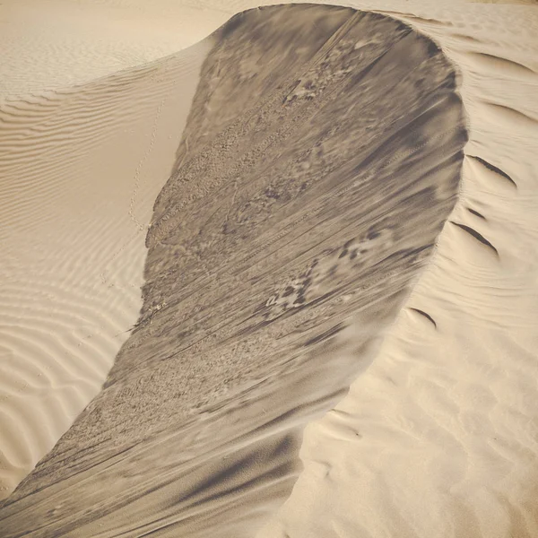 Sand dunes in the Sahara Desert, Morocco — Stock Photo, Image