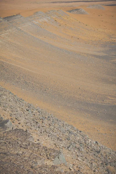 Sand dunes in the Sahara Desert, Morocco — Stock Photo, Image