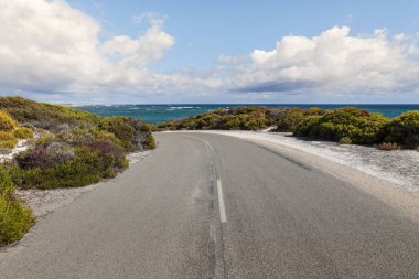 Rottnest Adası, Australi plajlarından biri üzerinde doğal görünümü