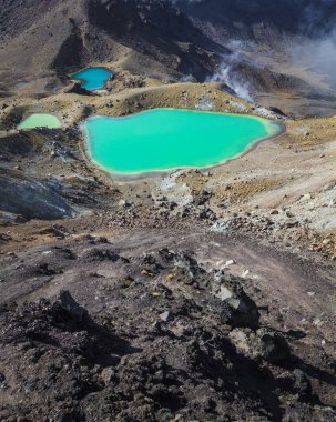 Zümrüt göller tongariro Ulusal Parkı, Yeni Zelanda