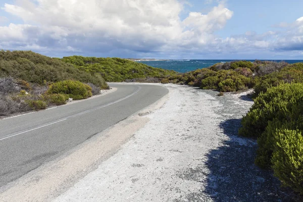 Malowniczy widok na jedną z plaż na Rottnest island, Australi — Zdjęcie stockowe