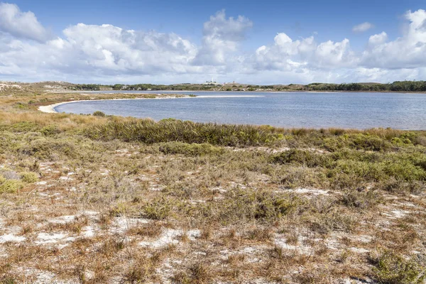 风景秀丽景色的洛特尼斯岛，澳大利亚的海滩之一 — 图库照片