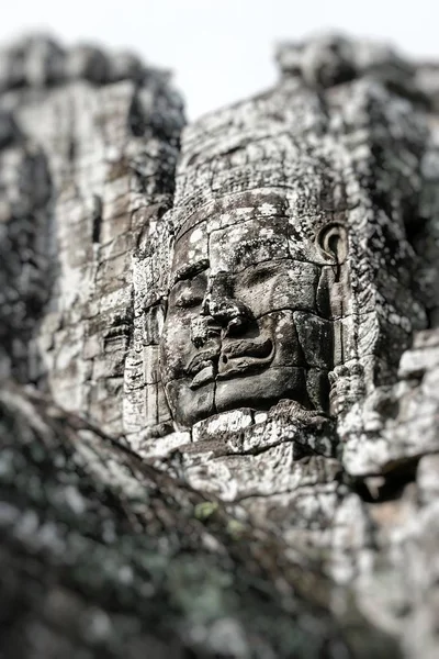 Murales y esculturas de piedra en Angkor wat, Camboya —  Fotos de Stock