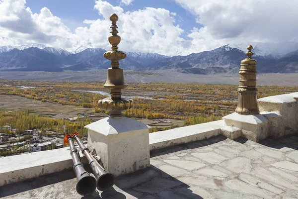 Mosteiro de Thiksey, Leh Ladakh.Índia . — Fotografia de Stock