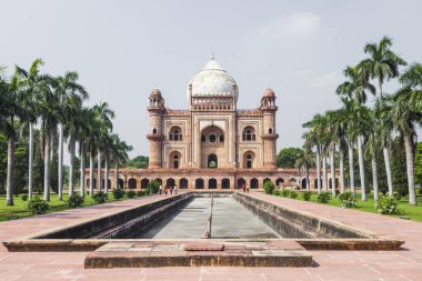 Yeni Delhi, Hindistan Safdarjung Türbesi. 1754 inşa edildi 