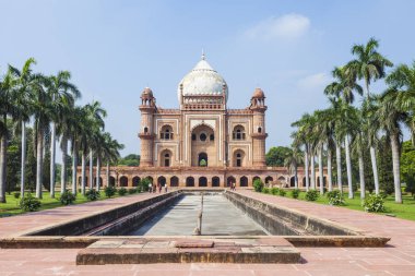 Yeni Delhi, Hindistan Safdarjung Türbesi. 1754 inşa edildi 