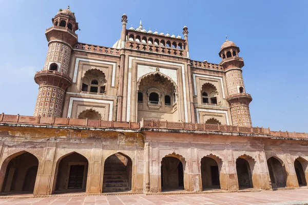 Túmulo de Safdarjung em Nova Deli, Índia. Foi construído em 1754 em — Fotografia de Stock