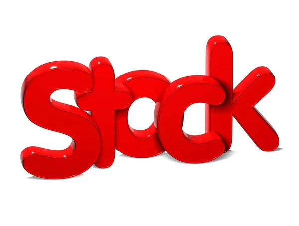 3D aplikace Word Stock nad bílým pozadím. — Stock fotografie