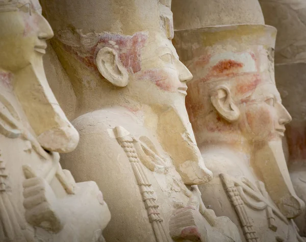 女王哈特谢普苏神庙，卢克索，埃及古代遗址 — 图库照片