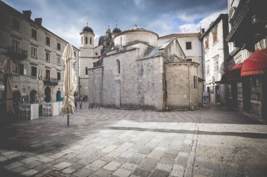 kotor unesco twon Karadağ'ın eski şehir görüntüleyin.
