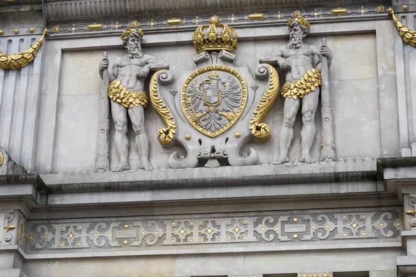 Gdansk, Polonya eski şehirde görüntüleyin