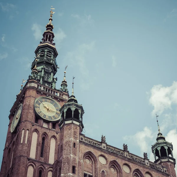 Vieille ville de Gdansk, Pologne . — Photo