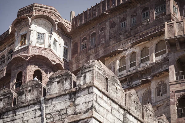 Mehrangarh φρούριο στο jodhpur, rjasthan, Ινδία — Φωτογραφία Αρχείου