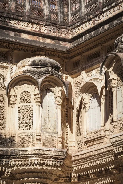 Форт Mehrangarh в місті Jodhpur, Rjasthan, Сполучені Штати Америки — стокове фото