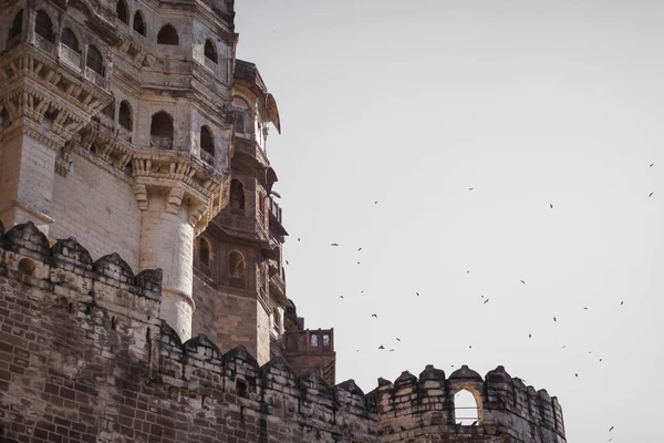 Mehrangarh Fort in Jodhpur, Rjasthan, India — Stockfoto