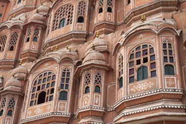 jaipur, rajasthan Hawa mahal Saray (rüzgarlar Sarayı)