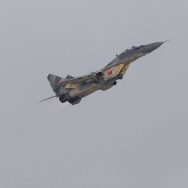 Radom, Polonya - 26 Ağustos: Polonya Hava Kuvvetleri, Mig 29 Fulcrum ve
