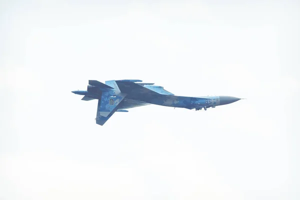 RADOM, POLONIA - 26 de agosto de 2017: Fuerza Aérea Ucraniana Sukhoi Su - —  Fotos de Stock