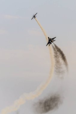 Radom, Polonya - 26 Ağustos: Polonya Hava Kuvvetleri, Mig 29 Fulcrum ve 