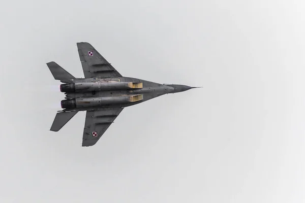 Радом, Польща - 26 серпня: Польська ВПС, Mig 29 опори і — стокове фото