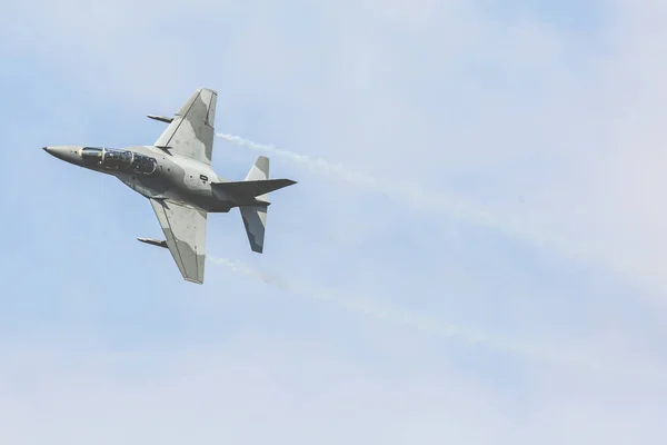 Radom, Polen - 26 augusti 2017: Aermacchi M-346 Master under A — Stockfoto