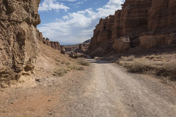 Charyn Canyon und das Tal der Schlösser, Nationalpark, Kasachstan — Stockfoto