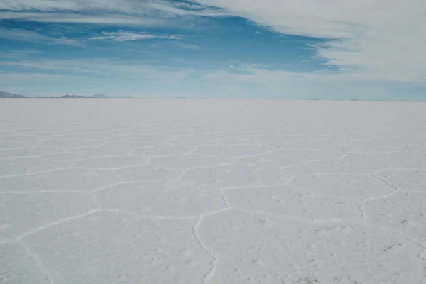 Salar de uyuni (płaskie soli), Boliwia — Zdjęcie stockowe