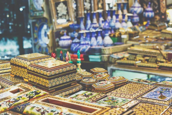 Isfahan, Írán - 06 října 2016: Tradiční íránský trh (Ba — Stock fotografie