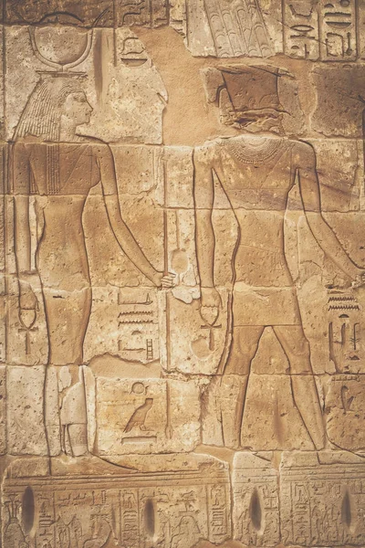 Temple of Medinet Habu, dedicated to Rameses III. - UNESCO World — Stock Photo, Image